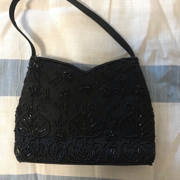Source Unknown Handbags - Vintage Little Black Evening Bag